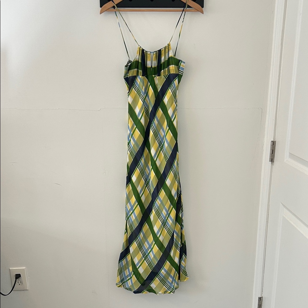 BCBG Maxazria plaid dress
